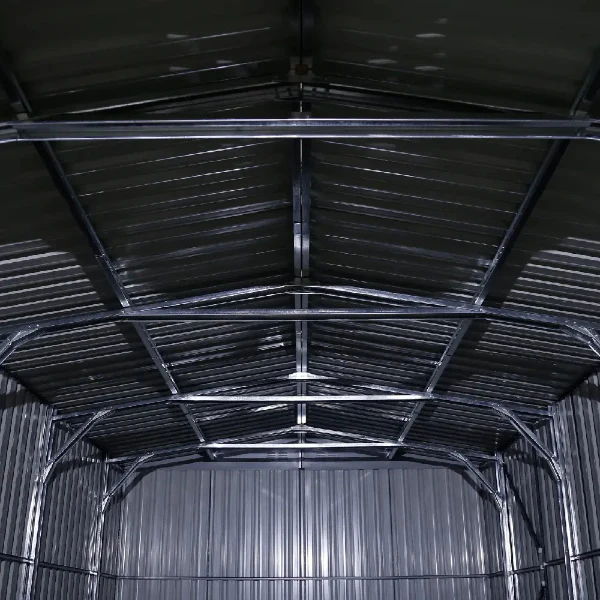 11' x 20' metal garage shed zinc steel frame 75 mph wind resistance 11' x 20' metal garage shed zinc steel frame 75 mph wind resistance