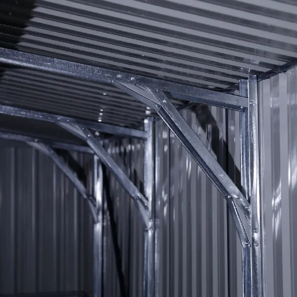 11' x 20' metal garage shed zinc steel frame 75 mph wind resistance 11' x 20' metal garage shed zinc steel frame 75 mph wind resistance