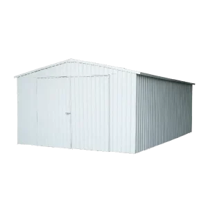 heavy duty 14'x19' steel car shed garage 29 gauge metal sheet 75 mph wind resistance